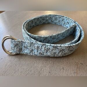 Vineyard Vines Light Blue Dragonfly Belt